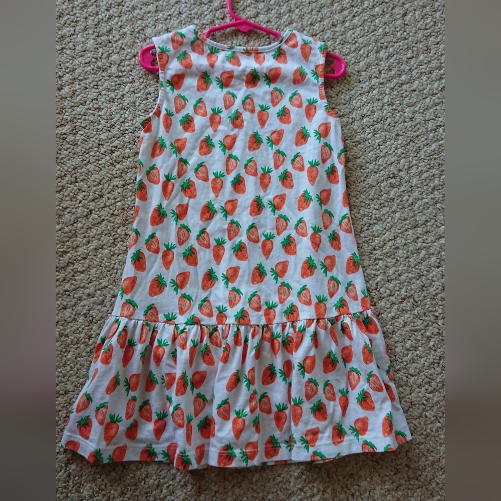 Duffield Lane Girls Layla Dress in Strawberry Fields size 5/6 - Picture 5 of 10